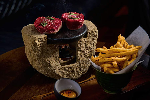 Rustic Stone stone cooking